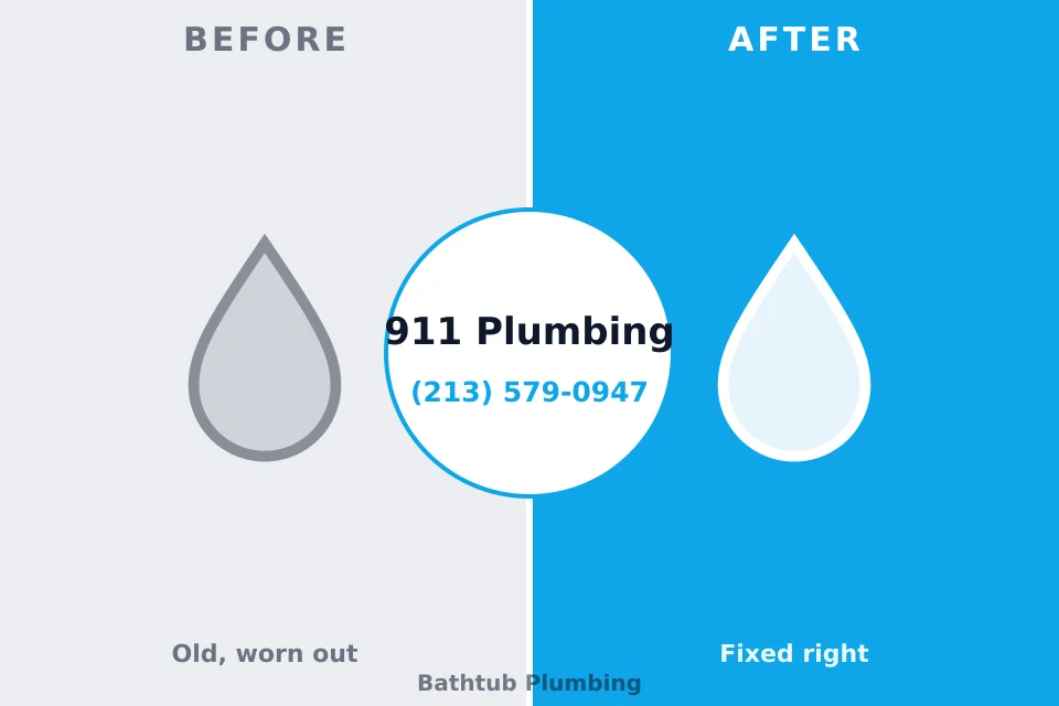 Before and after: plumbing repair Frankfort, OH